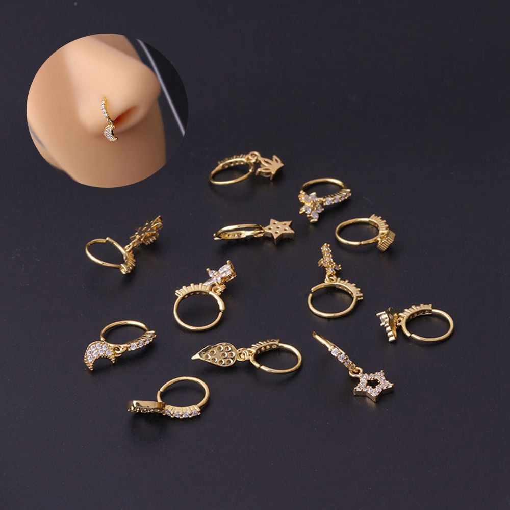 Latest & Newest Popular Gold Nose Pin ||Gold Nose Studs ||Designes 2021 -  YouTube | Gold nose stud, Diamond nose ring, Nose jewelry